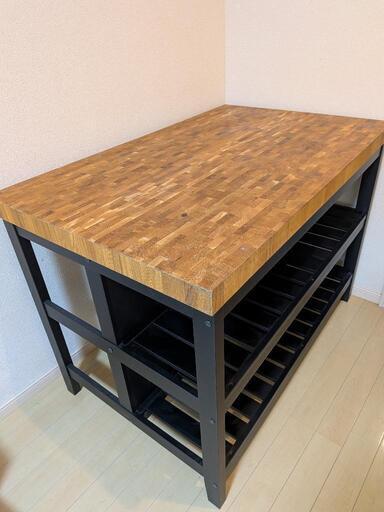 決定しました)IKEA ヴァドホルマVADHOLMA アイランドキッチン