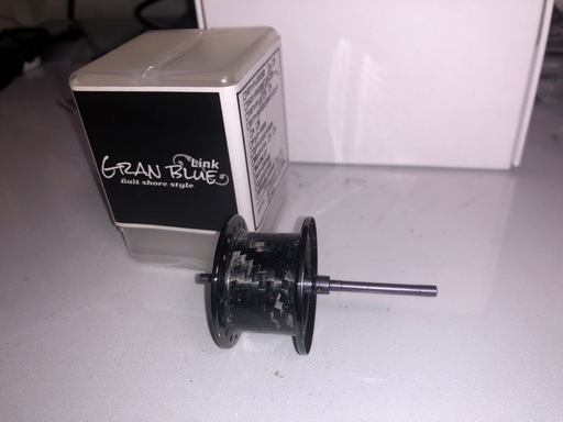 グランブルーリンク　21アンタレスDC/22エクスセンス用スプール　カーボンラッピング仕様　バスフィッシングシーバスシマノSHIMANO村田基