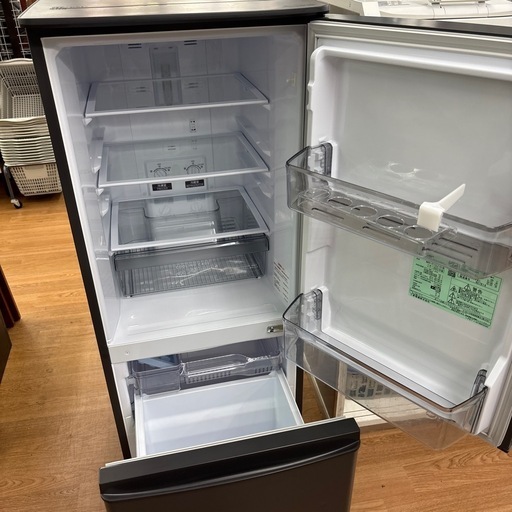 ☆ドリーム荒牧店☆ジモティー割引有☆【クリーニング済み】ミツビシ/2ドア冷蔵庫/MR-P15EE-KW1/146L/2020年製 ☆ドリーム荒牧店☆ジモティー割引有☆三菱/2ドア冷蔵庫/MR-P15EE-KW