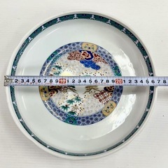 直接引き取り5%OFF　未使用品 インボイス登録店 ブランド食器まとめて2枚 陶器 大皿 有田焼 お皿 食器 器 平皿 一般家庭用品 飲食店 店舗用品 保管品 603052の画像