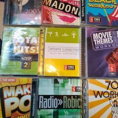 エアロビクスイントラ用CD9枚