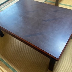 差し上げます。長方形　こたつの画像