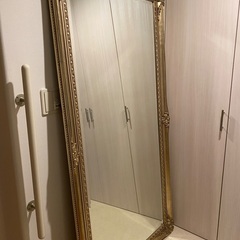 シャビーシックな大きい姿見【Bカンパニーで購入】