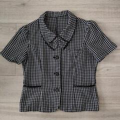 事務服　オーバーブラウス