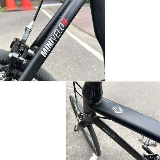 RENAULT(ルノー) minivelo9 ミニベロ9 SHIMANO SORA 20インチ(451) 9段変速 9.4kg マットブラック 自転車 札幌市 白石店