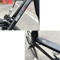 RENAULT(ルノー) minivelo9 ミニベロ9 SHIMANO SORA 20インチ(451) 9段変速 9.4kg マットブラック 自転車 札幌市 白石店の画像