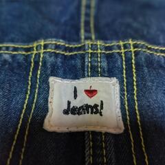 デニムミニワンピースの画像