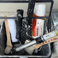 塗装セット、網戸ゴム、襖のり、土嚢袋等、TVケーブルの画像