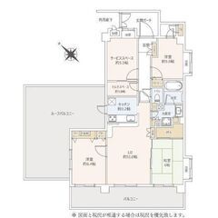 💞行徳駅徒歩10分💞珍しいルーフバルコニー付き💞85㎡の広々ファ...