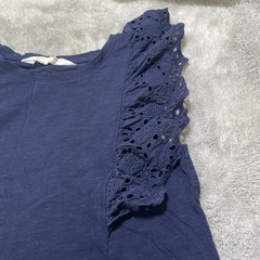 ❤︎110センチ❤︎ネイビートップス❤︎H&M❤︎の画像