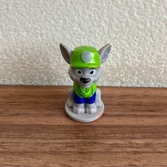 パウ・パトロール パウパトロール パウパト ロッキー 中古 指人形