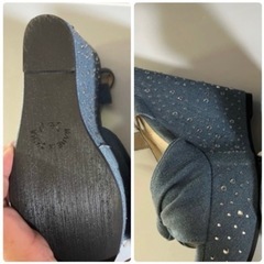 デニムサンダルの画像