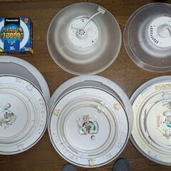 蛍光灯タイプの照明５台＆替えの蛍光灯２個