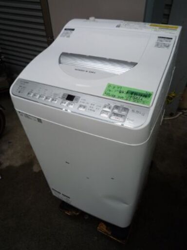 O877　シャープ　洗濯乾燥機　5.5/3.5Kg