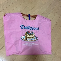 新品Lサイズ刺繍バック　エコバッグ