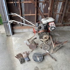 クボタ耕運機　中古　引き取り限定　ガソリン車