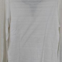TAKA-Q メンズ 長袖Tシャツ ロンT ボーダー柄 Lサイズの画像