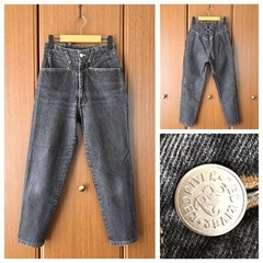 希少 VINTAGE RED RIVER BLK ワイドテーパー...