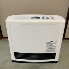 中古　リンナイガスファンヒーター都市ガスよう
