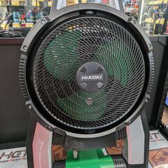 【中古】HIKOKI　コードレスファン　UF18DSAL　本体の...