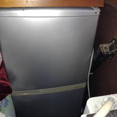 ジャンク品 2段冷蔵庫 年式不明