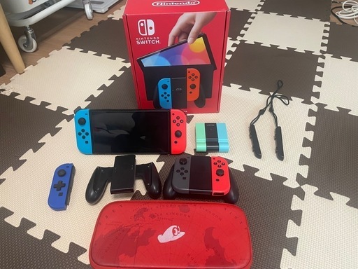 掲載6/8迄（値下げ不可）任天堂スイッチ　Switch有機EL SDカード付き。