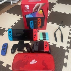 （値下げ不可）任天堂スイッチ　Switch有機EL SDカード付き。