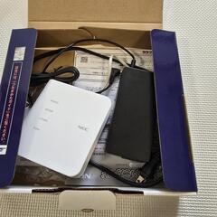 【値下げ】Wi-Fi ホームルーター PA-WF1200CRの画像