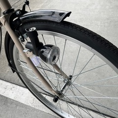  【大人用/アウトレット品】整備済 玉越工業 24型ペルル ベージュ色 <自転車のオオムラ 静岡店>の画像