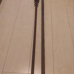 カーテンレール　伸縮機能付きの画像