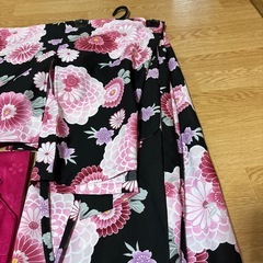 値下げ！新品！浴衣大人用、紐、下駄付きの画像