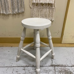 あげます！白スツール　２個あり