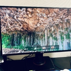 【早い者勝ち】27インチ144Hzゲーミングモニター　ASUS ...