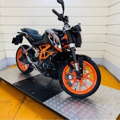 12984km ★始動動画あり★ 250DUKE KTM 中型の画像