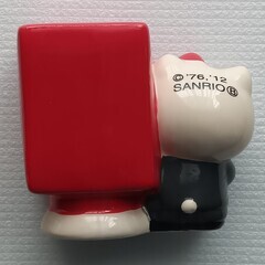 【未使用＆非売品】ハローキティ 陶器製　貯金箱の画像