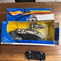 🉐【新品💎】ホットウィール ペイヴメント・パウンダー 89850-47039   海外直輸入 レア品  レクサスRX300  ネイビー  1/48      2台セット の画像