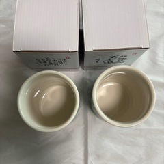 未使用 相田みつを　名言湯呑みセットの画像