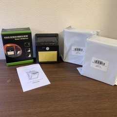 ソーラーライト３個セットの画像