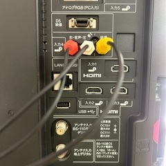 テレビ　DVDレコーダー付きの画像