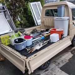 荷台の上