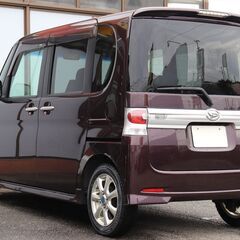 乗出し価格!! 車検2年付 タントカスタム 22年式 9.3万km 修復歴無し スマートキー 禁煙車 全国名変無料 諸費用コミコミ!の画像