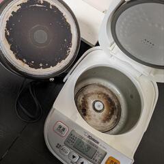 象印の炊飯器　5.5合炊き　動作品の画像