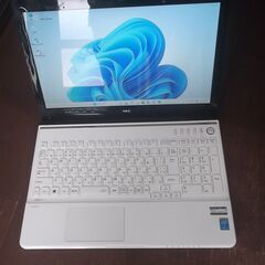 第79号　NECノートパソコン　office付　Windows1...