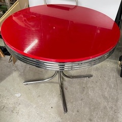 ②　アメリカン家具　丸テーブル　テーブル　家具の画像