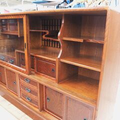 茶箪笥　W1500　リユース品　値下げしました！　価格　27,500円の画像