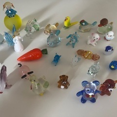 【美品】ガラス細工28点