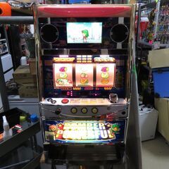 パチスロ実機 4号機 ボンバーパワフル コイン使用 設定キー付 ...