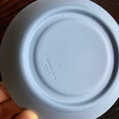 ウェッジウッド　ジャスパー　カップアンドソーサー　デミタス　ブルーの画像