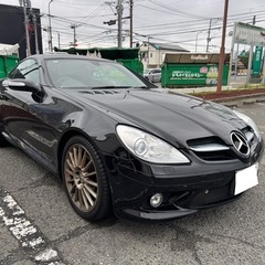 格安　低走行　ベンツ　SLK　オープンカー　