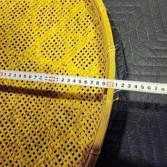 7月中旬処分します。4点セット　竹製　干しざる　盆ざる　竹製ザルの画像